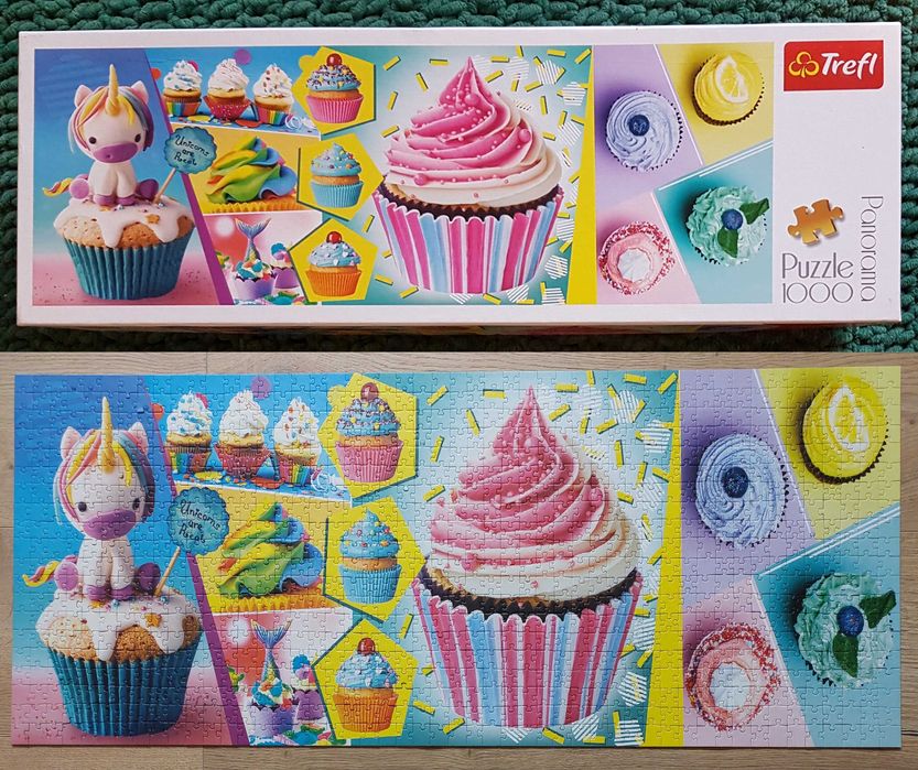 Puzzle Trefl 1000 elementów (29045) Kolorowe babeczki