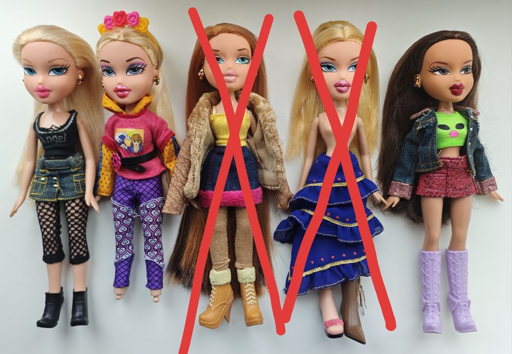 Ляльки bratz братз братц хлоя ясмін (ціни та подробиці в описі)