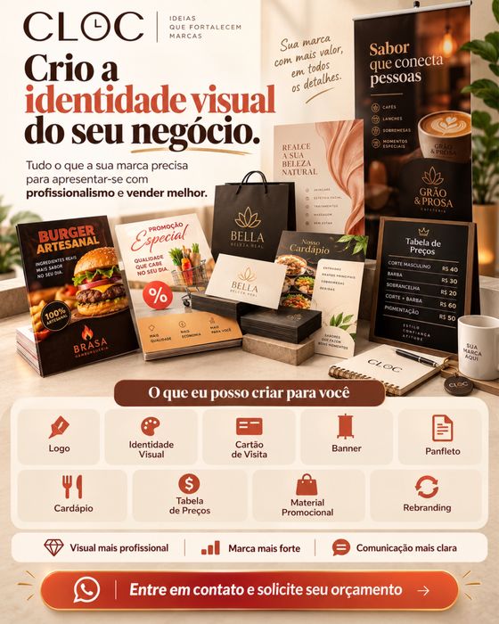 Serviços de webdesing e social midia