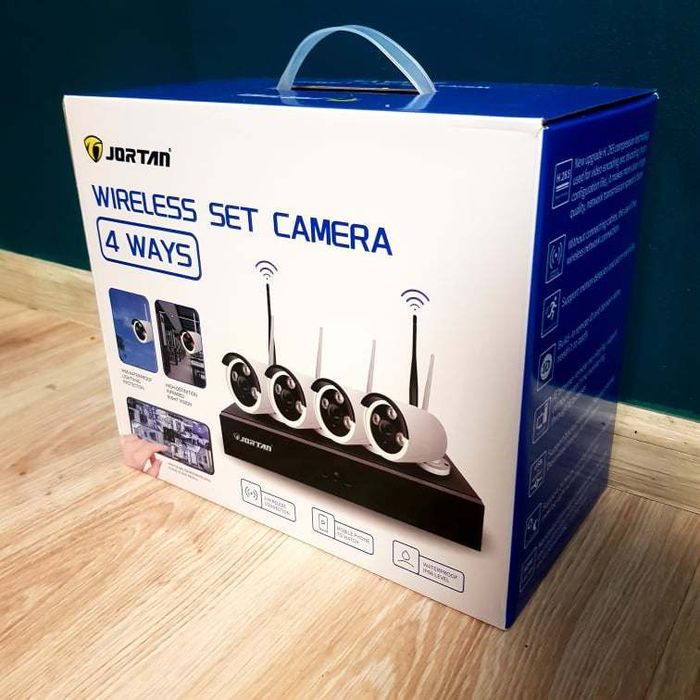 Zestaw monitoring 4 kamery