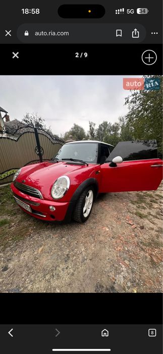 mini cooper r50 2001 1,6