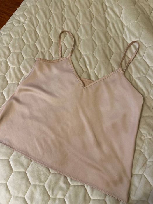 Майка шовкова на брителях