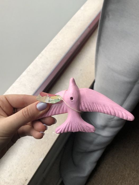 Andorinhas cerâmica