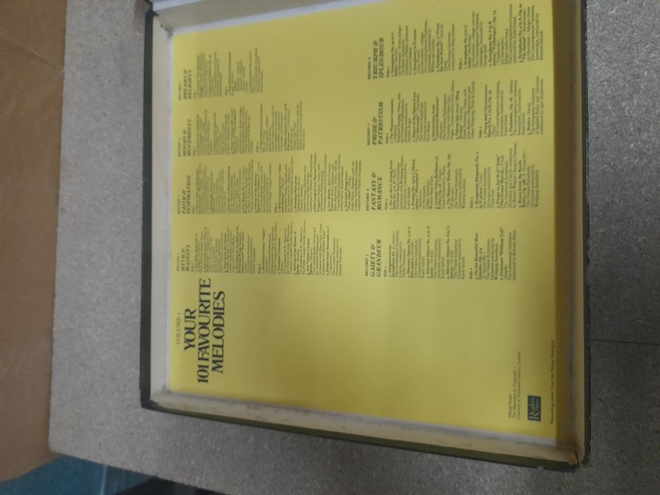 Colecção de discos de música clássica