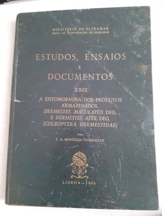 Estudos, ensaios e Documentos , A Entomofauna dos produtos armazenados