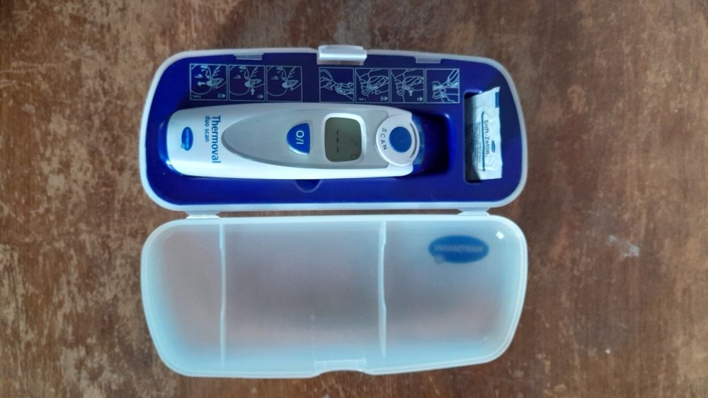 Medidor de temperatura ouvido e orelha a pilhas Harmann