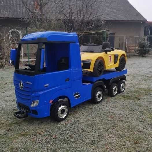 Tir na Akumulator Mercedes lakier Actros 4x4 Przyczepa