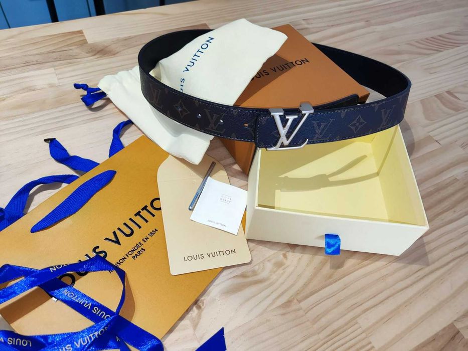 Pasek firmowy męski, damski, skóra Louis Vuitton od reki 94.28