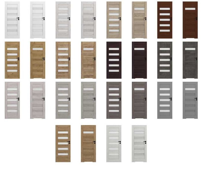 RAMOWE Drzwi wewnętrzne Windoor model Credis szybka dostawa, akcesoria