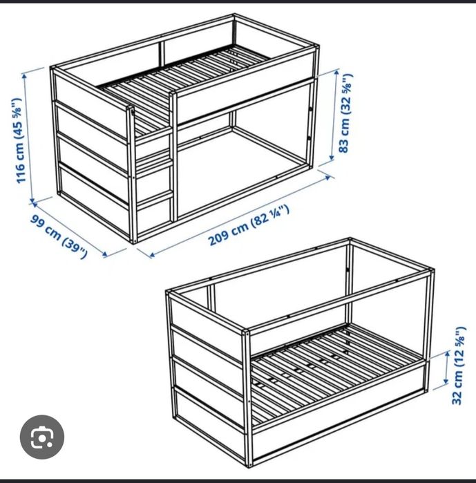 Cama kura beliche ikea