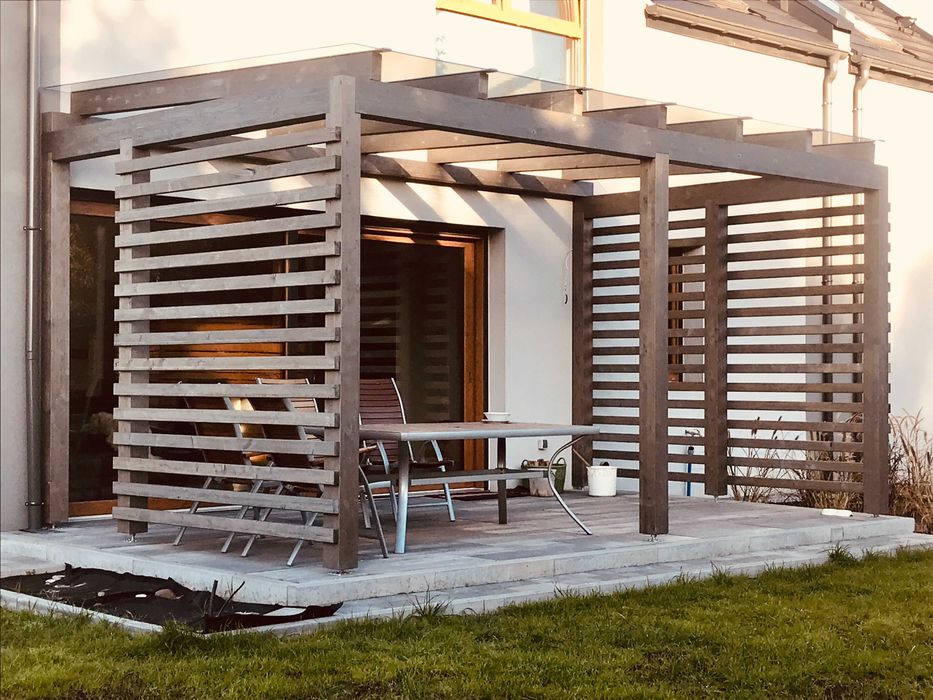 Tarasy, Pergole, Zadaszenia