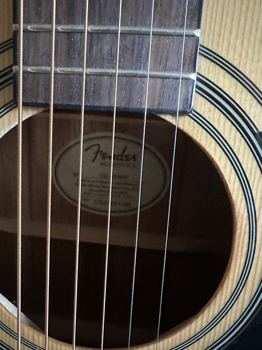 Гитара Fender акустическая