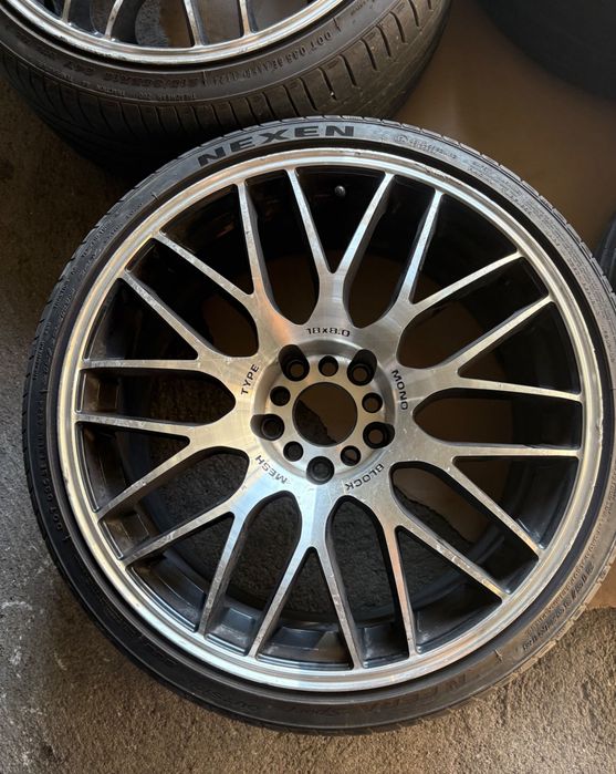 4 jantes 18” Tenzo R, ET25, pneus 215/35/18