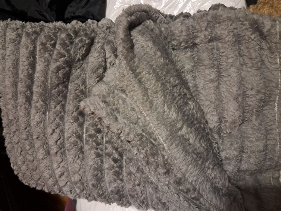 Плед  сірий  2×2.30