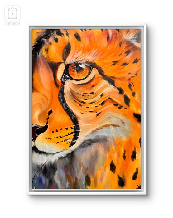 Картина інтерʼєрна Гепард « Погляд Гепарда»