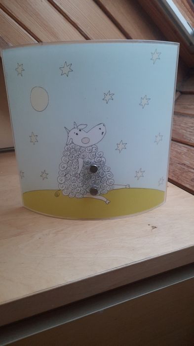 Abażur ścienny dziecięcy