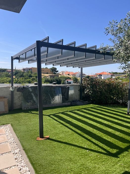 Pérgola de alumínio