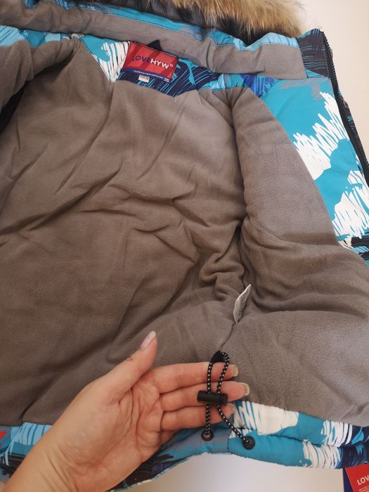Тепла зимова куртка 104, 110, 116, 122, 128