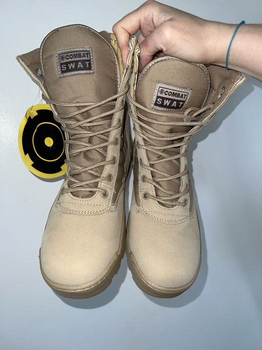 Военные тактические ботинки - берцы Combat Swat.