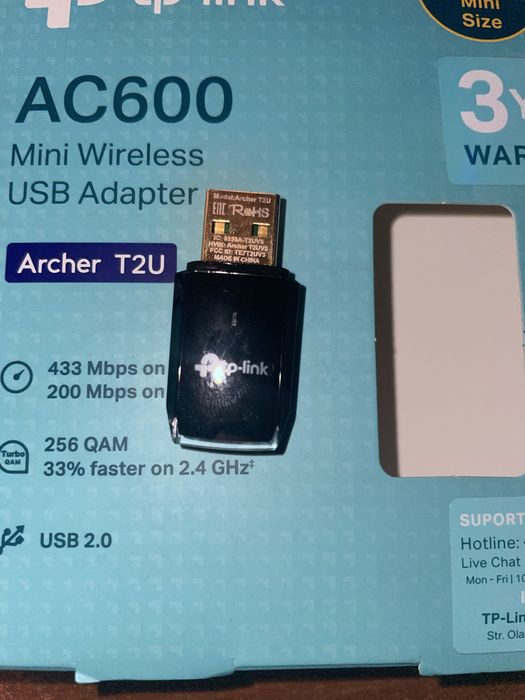 Wi-Fi адаптер TP-LINK Archer T2U