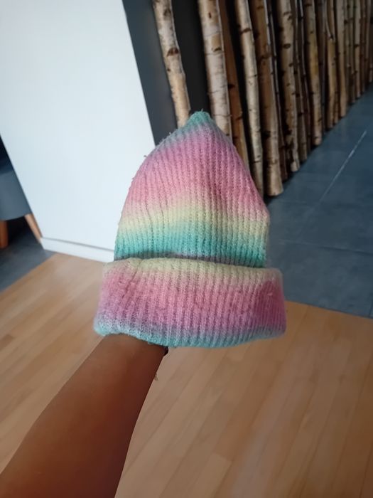 Czapka ombre multikolor