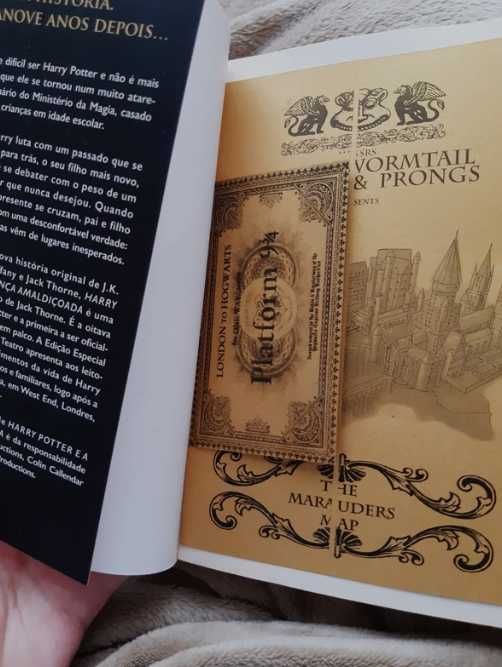 Livro Harry Potter e a criança almadiçoada (partes um e dois)