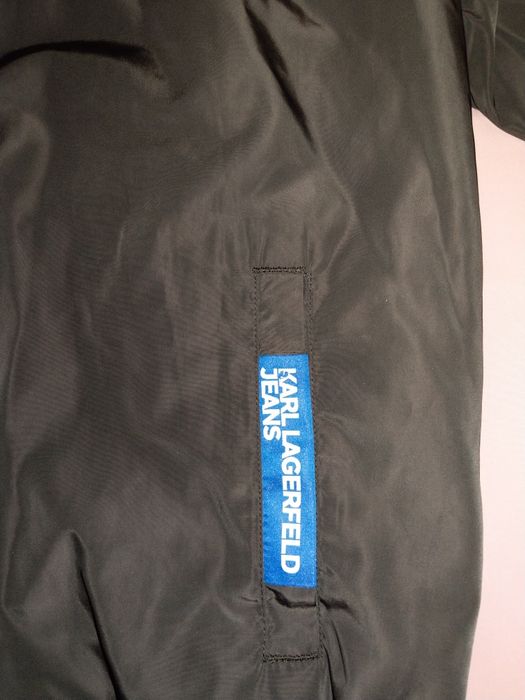 Kurtka męska bomber Karl Lagerfeld Jeans.