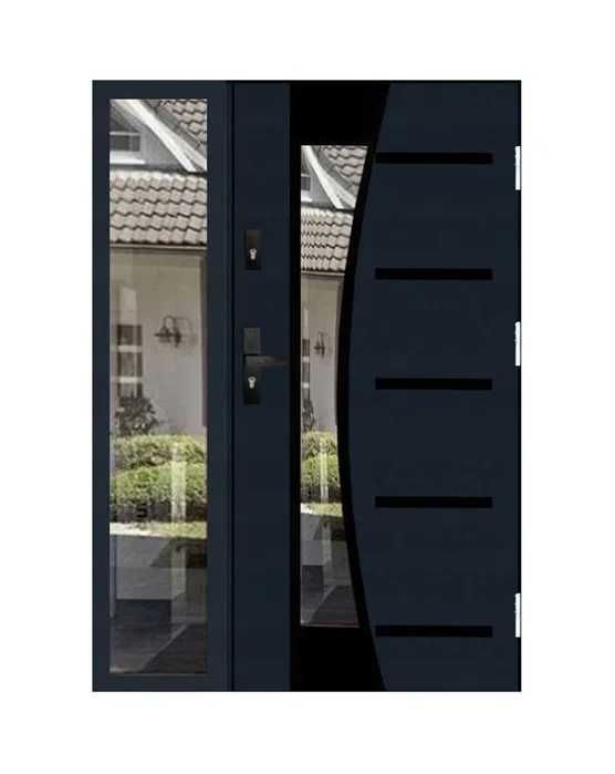 Drzwi zewnętrzne z naświetlem bocznym TERMODERNIZACJA w 3 DNI dostawa