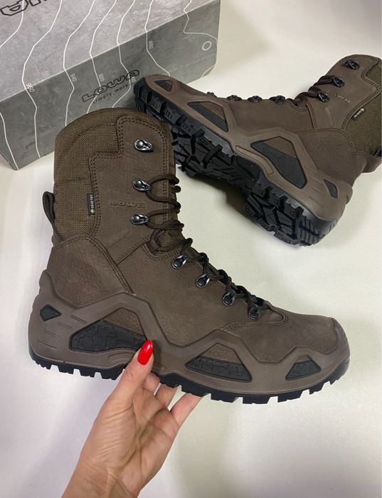 42.5р. Берці LOWA Z-8N GTX C Hi TF Dark Brown ботінки ОРИГІНАЛ