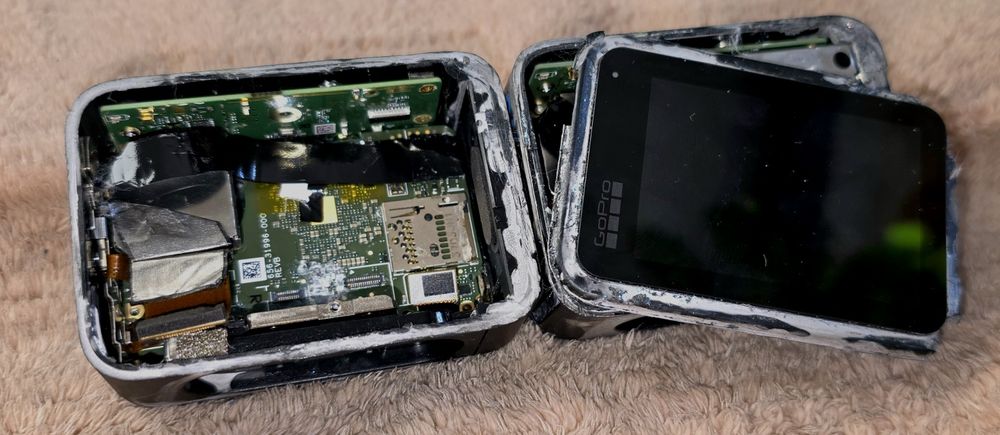 2 gopro 12 під ремонт, розбор