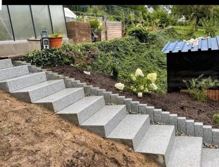 Płyty tarasowe granitowe  grubość 3cm129zl m2