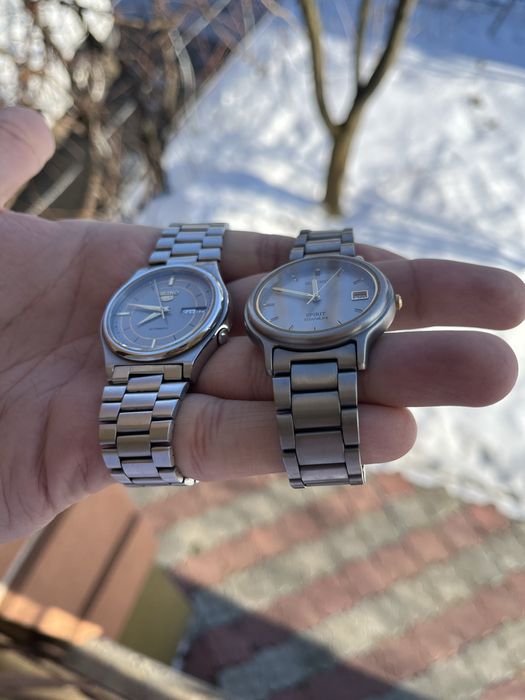 Годинник Seiko 5 Automatic, Seiko Spirit Titanium
