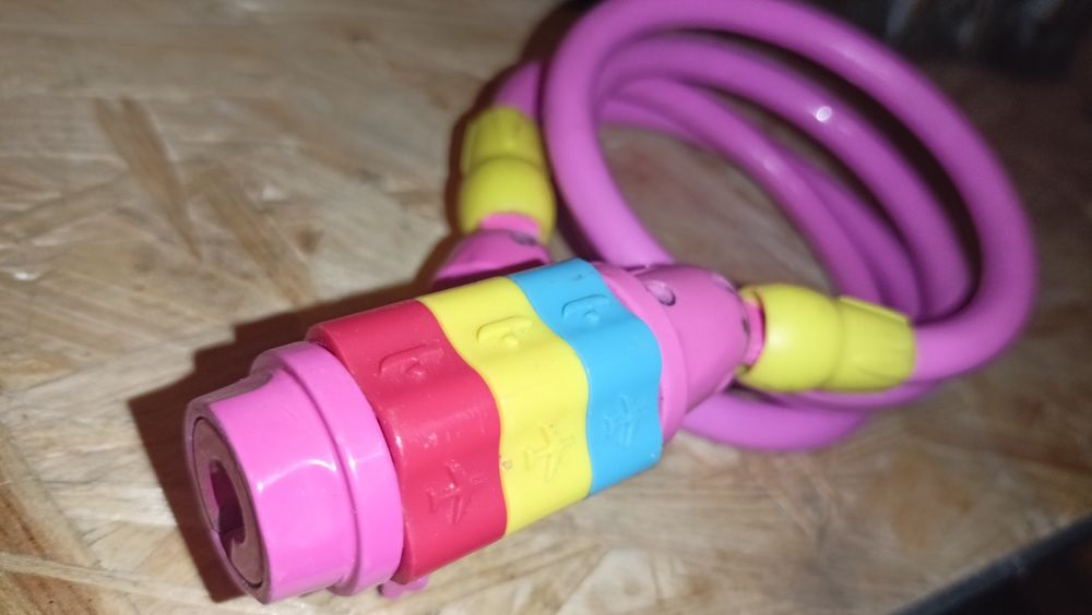 Zapięcie rowerowe - blokada dla dziecka