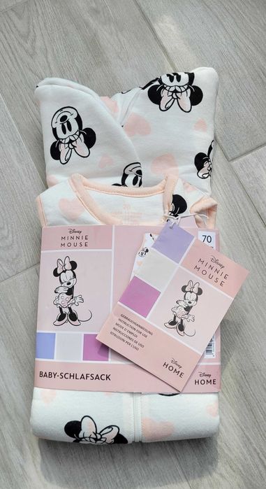 Утеплений спальний мішок дитячий Disney Minnie Mouse