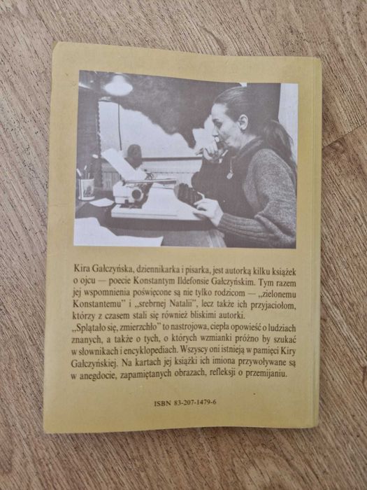 Splątało się zmierzchło Wspomnienia Kira Gałczyńska