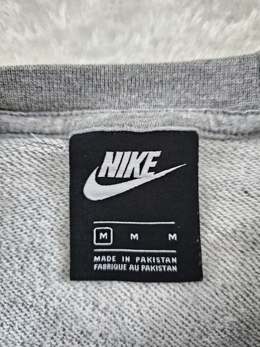Bluza nike Swoosh Crewneck Rozmiar M Szara Bluza nike