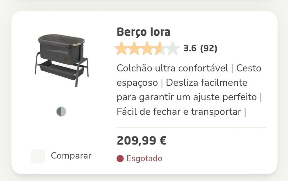 Berço Iora - Maxi Cosi