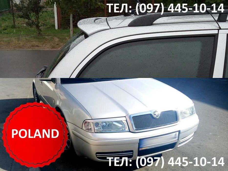 Реснички, вії, спойлер, козырек Skoda Octavia Tour / Шкода Октавия Тур