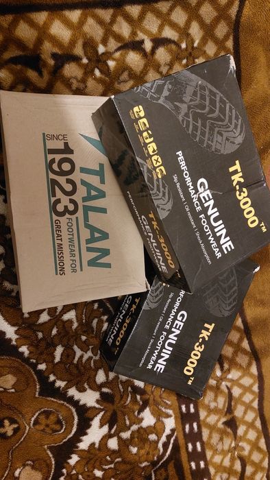 Рабочие ботинки. Новые.