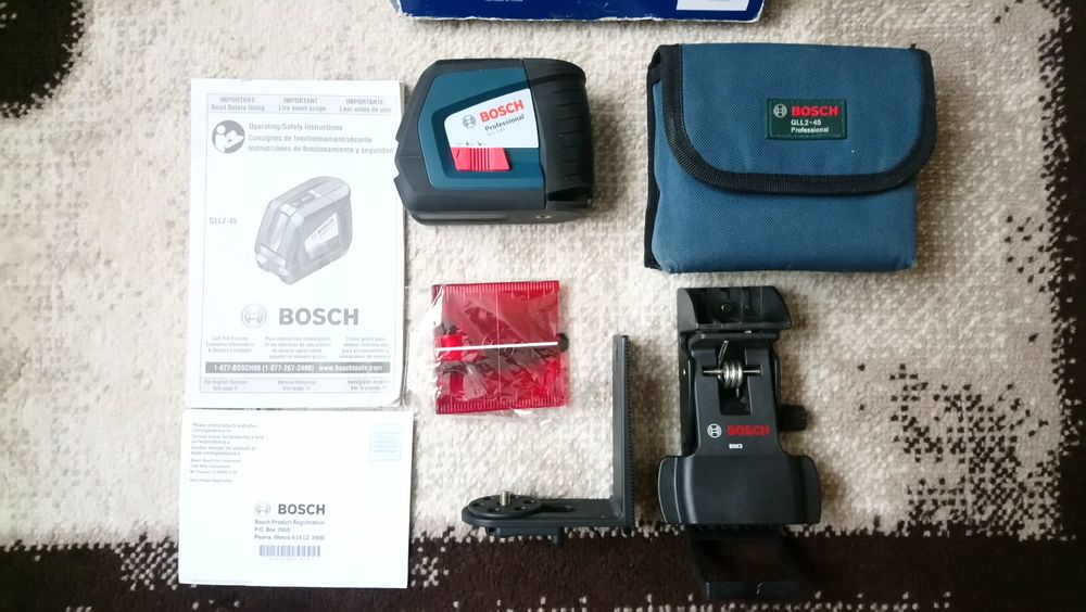 Лазерный уровень BOSCH GLL2-45 professional