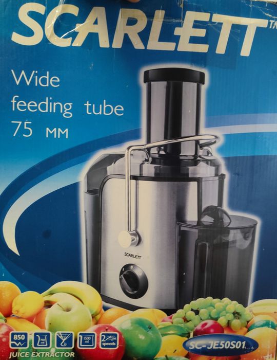 Продам соковижималку Scarlett sc-je50s01