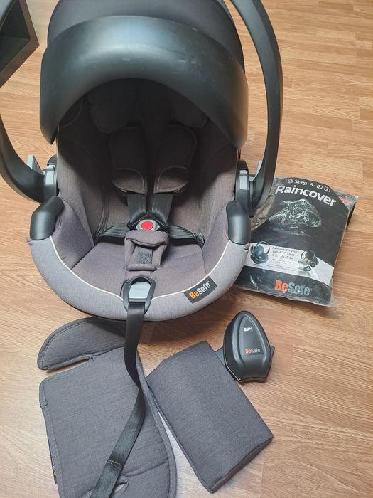Cadeira auto BeSafe + acessórios