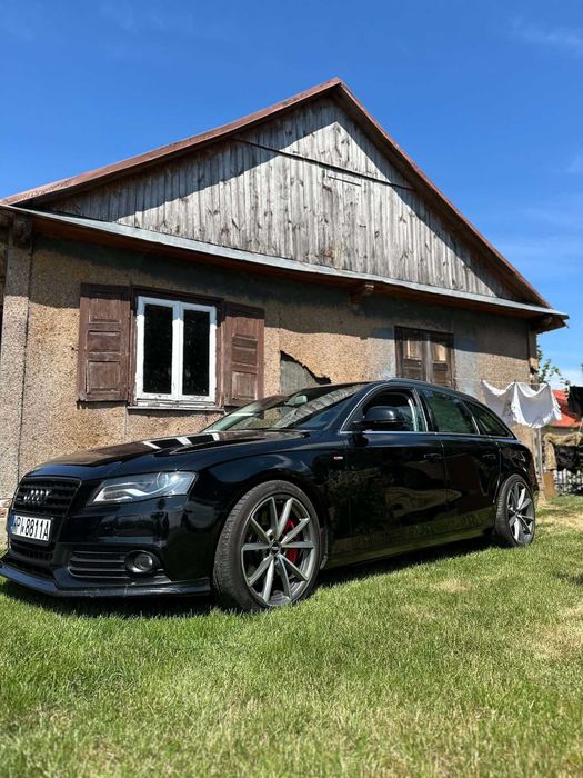 Audi A4 B8 3.0 3.0TDI 280km/600nm 2xNoweOpony CarPlay+kmery przód/tył