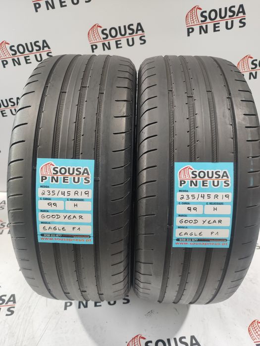 2 pneus semi novos 235-45R19 Goodyear - Oferta dos Portes