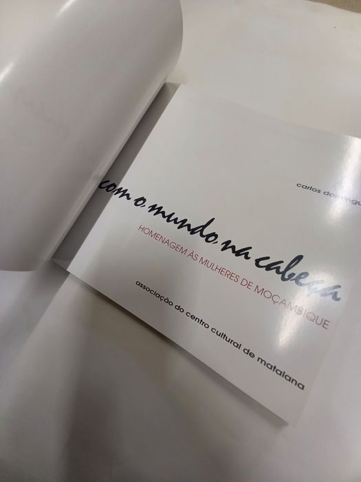 Livro de fotografia As Mulheres de Moçambique