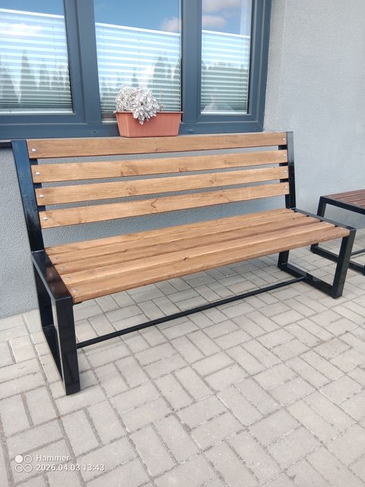 Ławka ogrodowa loft mocna solidna producent transport!