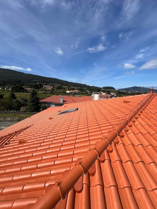 Pintor profissional e lavagem de Telhados