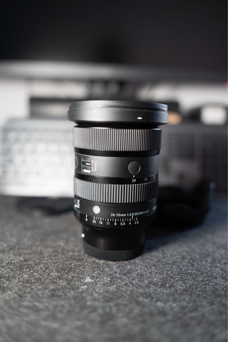 Sigma 24-70 mm Art f2.8 DG DN II + filtro UV + filtro POLAR PRO CP