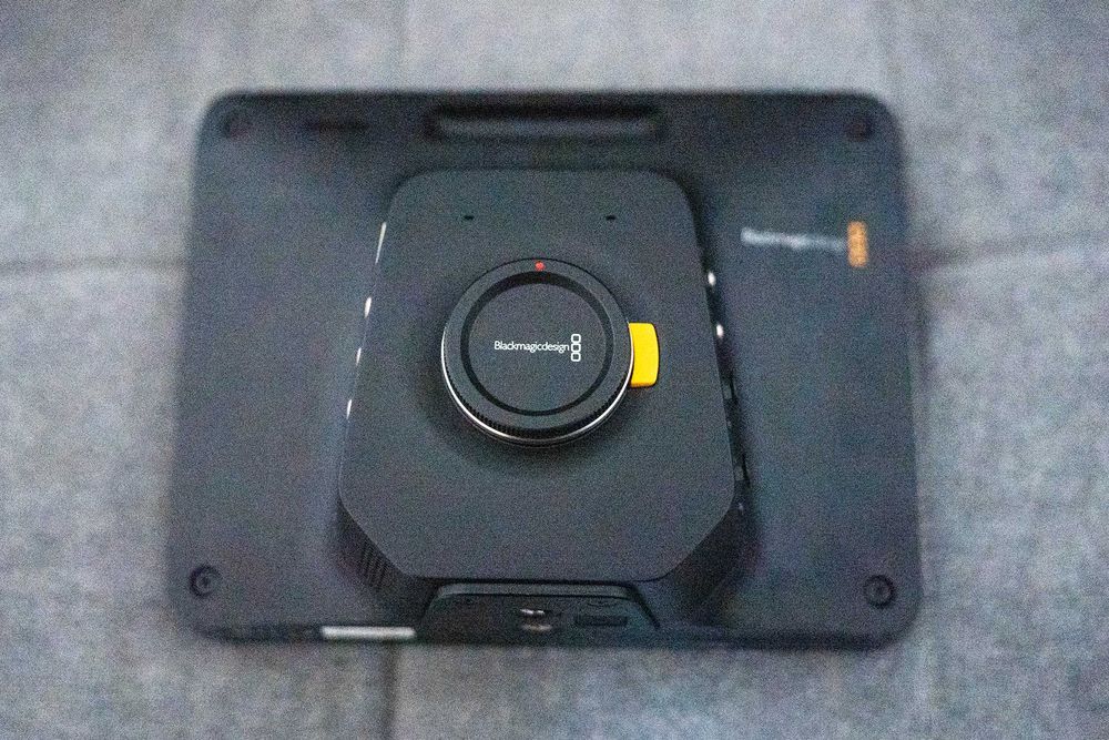 Blackmagic Studio Camara HD + Lente + Filtro na Caixa Original