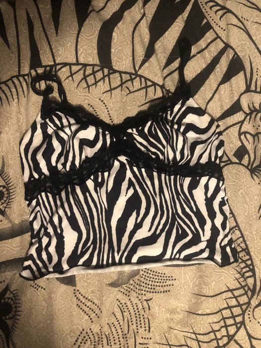 Top zebra da shein sem disponibilidade para troca
